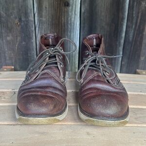 Red Wing Shoes 3141 Classic Chukka – Brown Leather (US 7.5 D)
